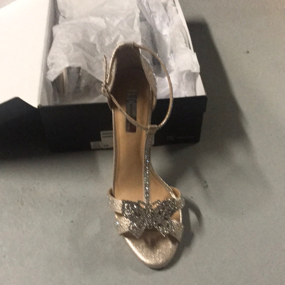 Champagne crystal sandal